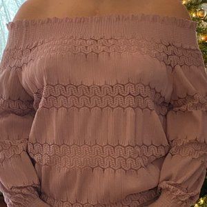 Off the shoulders top